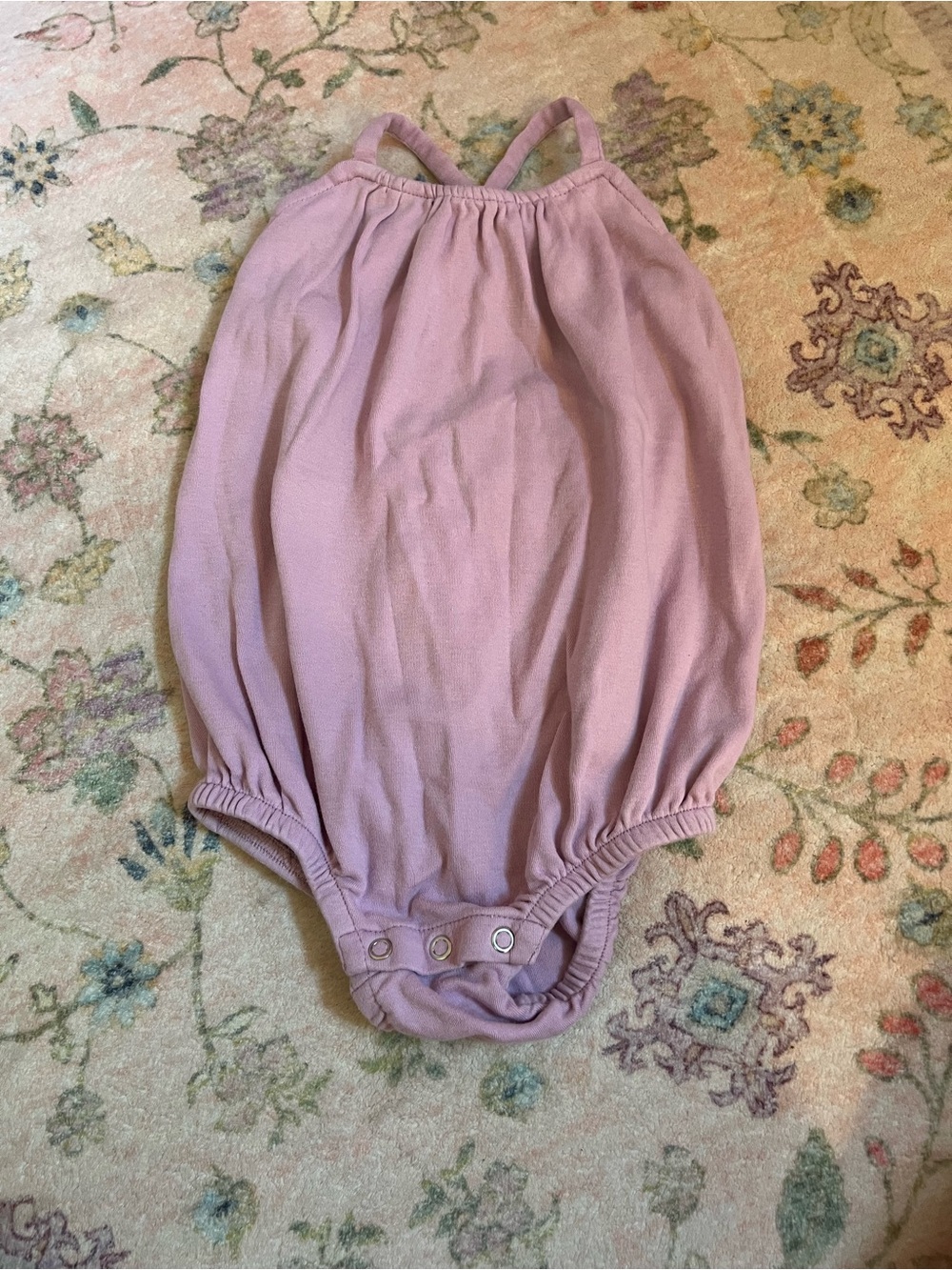 kate quinn Lavender Bubble Romper